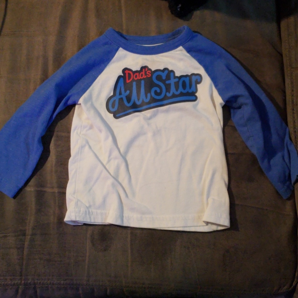18 month dads all star shirt